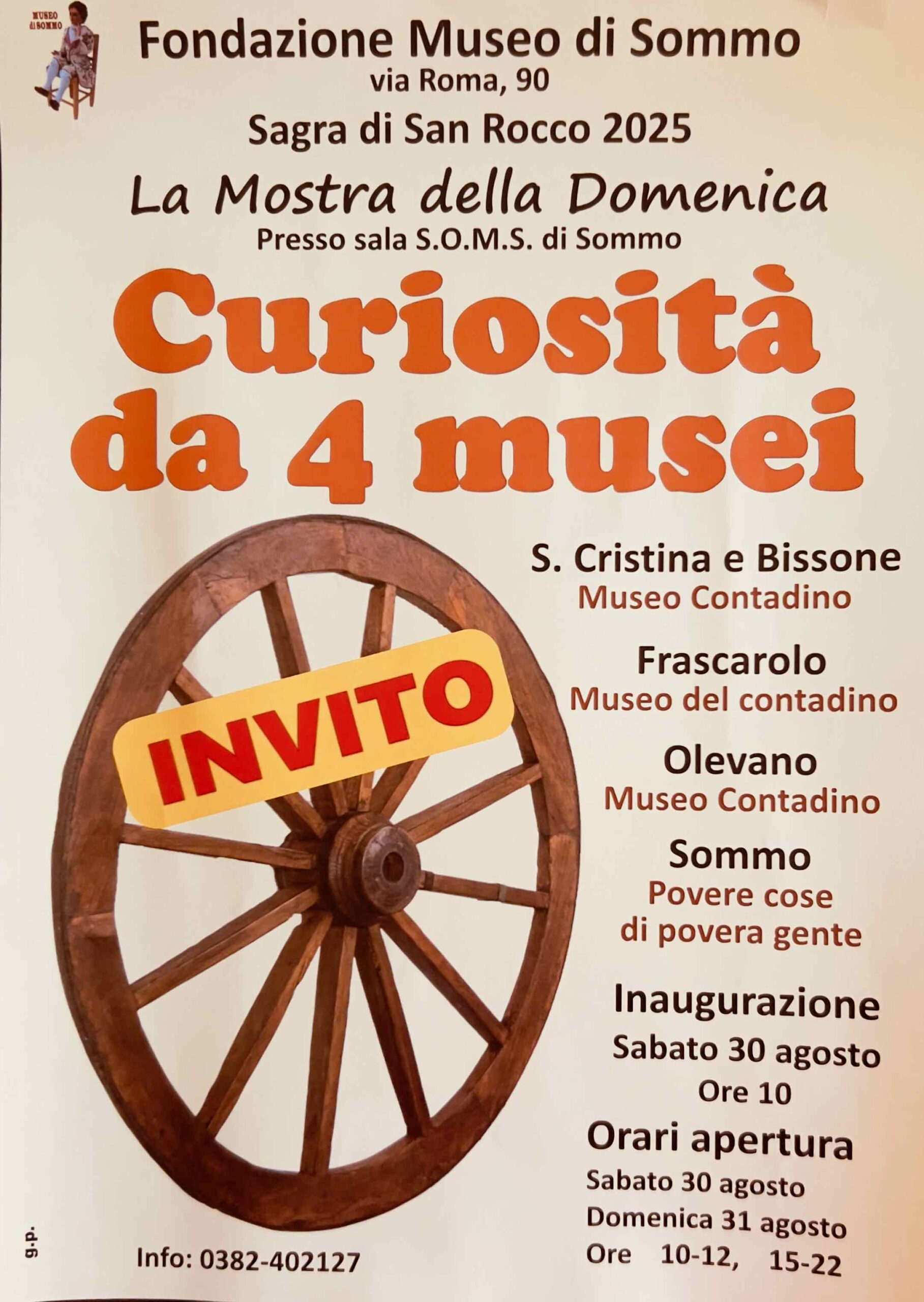 Al Museo di Sommo un giornata importante